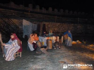 Senderismo Sierra Norte Madrid - Belén Viviente de Buitrago; senderismo en cuenca